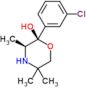 (2S,3S)-2-(3-clorofenil)-3,5,5-trimetilmorfolin-2-ol