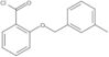 Benzoyl chloride, 2-[(3-methylphenyl)methoxy]-