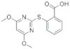 2-[(4,6-Dimethoxy-2-pyrimidinyl)thio]benzoic acid