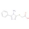 Acetic acid, (4-amino-5-phenyl-4H-1,2,4-triazol-3-ylthio)-