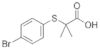 2-[(4-BROMOPHENYL)THIO]-2-METHYL-PROPANOIC ACID