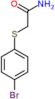2-[(4-bromophenyl)sulfanyl]acetamide