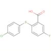 Benzoic acid, 2-[(4-chlorophenyl)thio]-5-fluoro-