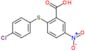 2-[(4-chlorophenyl)sulfanyl]-5-nitrobenzoic acid