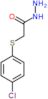 2-[(4-chlorophenyl)sulfanyl]acetohydrazide