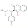 2H-1-Benzopyran-2-one,3-[(1R)-1-(4-chlorophenyl)-3-oxobutyl]-4-hydroxy-