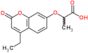 2-[(4-ethyl-2-oxo-2H-chromen-7-yl)oxy]propanoic acid