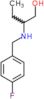 2-[(4-fluorobenzyl)amino]butan-1-ol