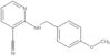 2-[[(4-Methoxyphenyl)methyl]amino]-3-pyridinecarbonitrile