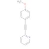 Pyridine, 2-[(4-methoxyphenyl)ethynyl]-