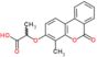 2-[(4-methyl-6-oxo-6H-benzo[c]chromen-3-yl)oxy]propanoic acid