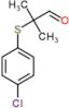 2-[(4-chlorophenyl)sulfanyl]-2-methylpropanal