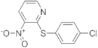 2-[(4-chlorophenyl)thio]-3-nitropyridine