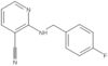 2-[[(4-Fluorophenyl)methyl]amino]-3-pyridinecarbonitrile