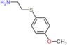 2-[(4-methoxyphenyl)sulfanyl]ethanamine