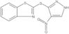 2-[(4-Nitro-1H-pyrazol-3-yl)thio]benzothiazole