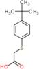 [(4-tert-butylphenyl)sulfanyl]acetic acid