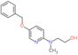 2-[(5-benzyloxy-2-pyridyl)-methyl-amino]ethanol