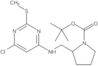 1,1-Dimethylethyl 2-[[[6-chloro-2-(methylthio)-4-pyrimidinyl]amino]methyl]-1-pyrrolidinecarboxylate