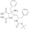 1,1-Dimethylethyl N-[(1S,3S,4S)-4-amino-3-hydroxy-5-phenyl-1-(phenylmethyl)pentyl]carbamate butane…