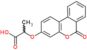 2-[(6-oxo-6H-benzo[c]chromen-3-yl)oxy]propanoic acid