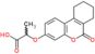 2-[(6-oxo-7,8,9,10-tetrahydro-6H-benzo[c]chromen-3-yl)oxy]propanoic acid