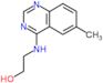 2-[(6-methylquinazolin-4-yl)amino]ethanol