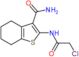 2-[(chloroacetyl)amino]-4,5,6,7-tetrahydro-1-benzothiophene-3-carboxamide