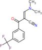 (2E)-3-(dimethylamino)-2-{[3-(trifluoromethyl)phenyl]carbonyl}prop-2-enenitrile