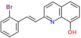 2-[(E)-2-(2-bromophenyl)ethenyl]quinolin-8-ol