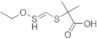 2-((Ethoxythioxo methyl)thio)-2-methylpropanoic acid