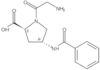 <span class="text-smallcaps">L</span>-Proline, glycyl-4-(benzoylamino)-, (4R)-