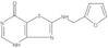 2-[(2-Furanylmethyl)amino]thiazolo[4,5-d]pyrimidin-7(6H)-one