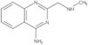 4-Amino-N-methyl-2-quinazolinemethanamine