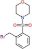 4-[2-(bromomethyl)phenyl]sulfonylmorpholine