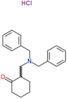 2-[(dibenzylamino)methyl]cyclohexanone hydrochloride (1:1)