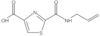 2-[(2-Propen-1-ylamino)carbonyl]-4-thiazolecarboxylic acid