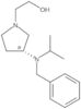 (3R)-3-[(1-Methylethyl)(phenylmethyl)amino]-1-pyrrolidineethanol