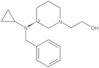 (3S)-3-[Cyclopropyl(phenylmethyl)amino]-1-piperidineethanol