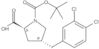 1-(1,1-Dimethylethyl) (2S,4R)-4-[(3,4-dichlorophenyl)methyl]-1,2-pyrrolidinedicarboxylate