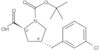 1-(1,1-Dimethylethyl) (2S,4R)-4-[(3-chlorophenyl)methyl]-1,2-pyrrolidinedicarboxylate