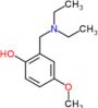 2-[(diethylamino)methyl]-4-methoxyphenol