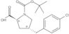 1-(1,1-Dimethylethyl) (2S,4R)-4-[(4-chlorophenyl)methyl]-1,2-pyrrolidinedicarboxylate