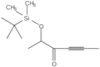 2-[[(1,1-Dimethylethyl)dimethylsilyl]oxy]-4-hexyn-3-one