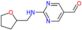 2-(tetrahydrofuran-2-ylmethylamino)pyrimidine-5-carbaldehyde