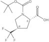 1-(1,1-Dimethylethyl) (2S,4R)-4-(trifluoromethyl)-1,2-pyrrolidinedicarboxylate