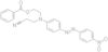 2-[-N-(2-cyanoethyl)-4-[(p-nitrophenyl)azo]anilino]ethyl benzoate