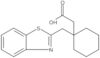 1-(2-Benzothiazolylmethyl)cyclohexaneacetic acid