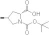 (2S,4R)-N-Boc-4-methylpyrrolidine-2-carboxylic acid