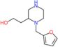 2-[1-(furan-2-ylmethyl)piperazin-2-yl]ethanol